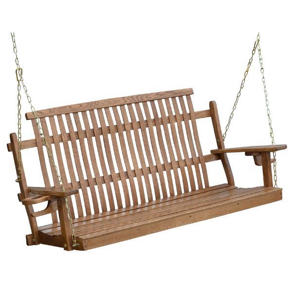 Bent Oak Porch Swing (Chains Included) Porch Swing