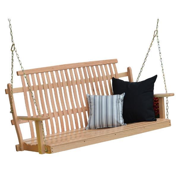 Bent Oak Porch Swing (Chains Included) Porch Swing