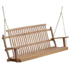 Bent Oak Porch Swing (Chains Included) Porch Swing