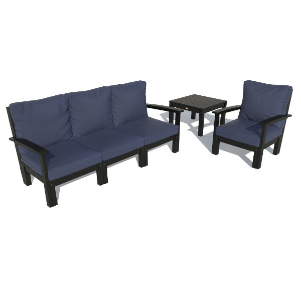 Bespoke Deep Seating Sofa, Chair and Side Table Sectional Set