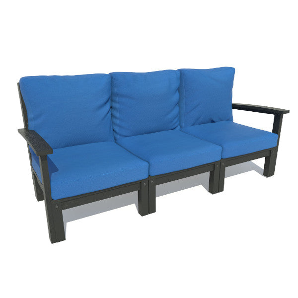 Bespoke Deep Seating Sofa Sofa Cobalt Blue / Black