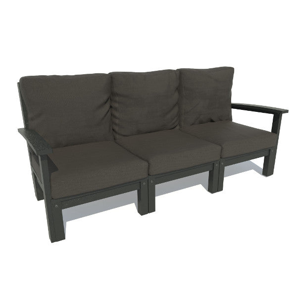 Bespoke Deep Seating Sofa Sofa Jet Black / Black