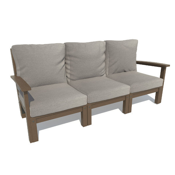Bespoke Deep Seating Sofa Sofa Stone Gray / Weathered Acorn