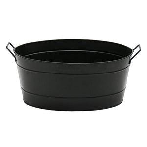 Black Oval Tub Tub