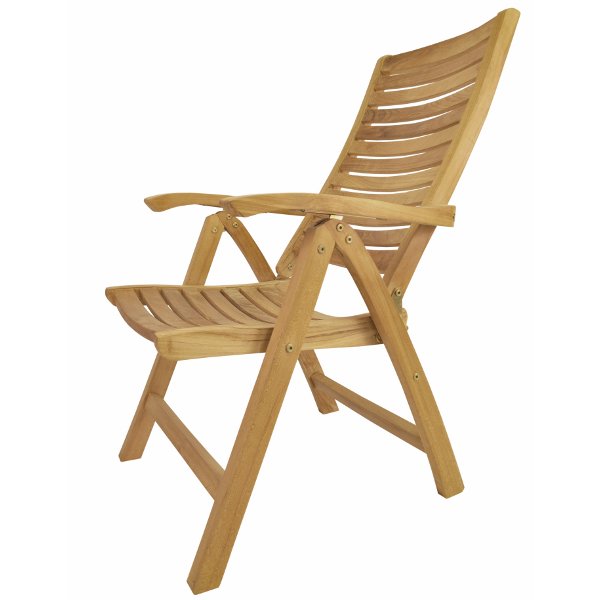 Carina 5-Position Highback Recliner Chair Outdoor Chair