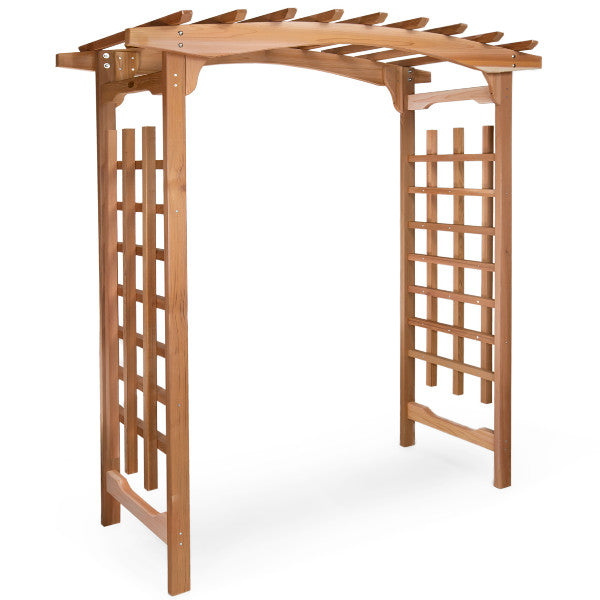 Cedar Pagoda Arbor Porch Swing Stand