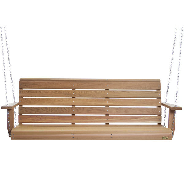 Cedar Porch Swing Porch Swing 6ft / without Swing Springs