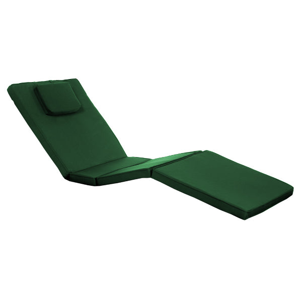 Chaise Lounger Cushion Cushions &amp; Pillows Green