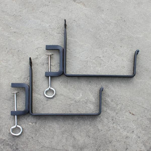 Clamp-On Flower Box Brackets Flower Brackets