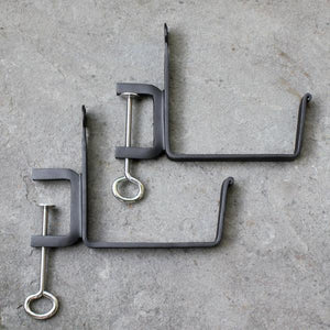 Clamp-On Flower Box Brackets Flower Brackets