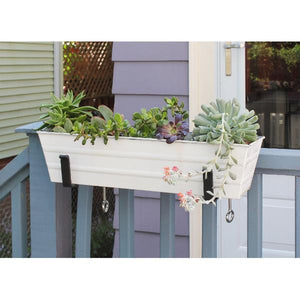 Clamp-On Flower Box Brackets Flower Brackets