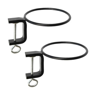 Clamp-On Flower Pot Ring Pack of 2 Clamp 6"