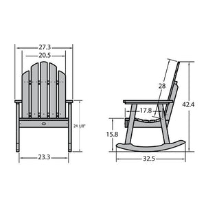 Classic Westport Garden Rocking Chair Rocking Chair