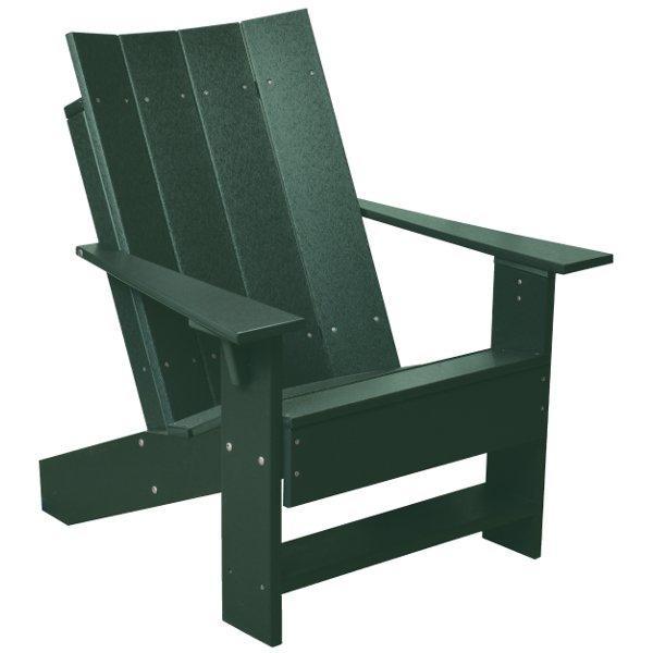 Little Cottage Co. Contemporary Adirodack Chair Chair Turf Green