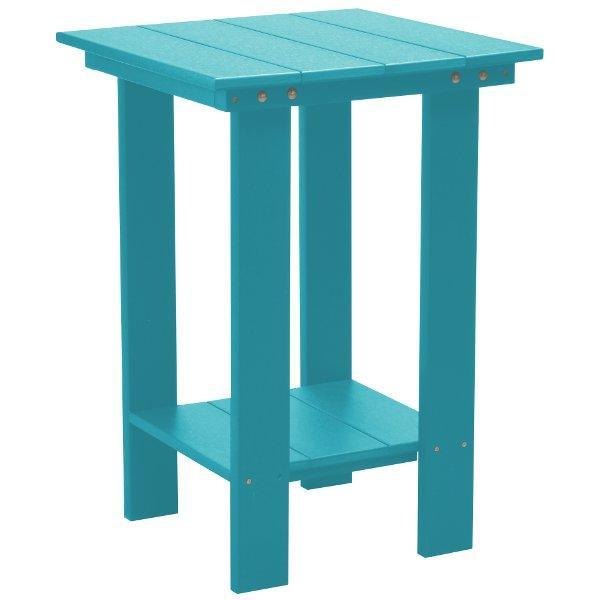 Little Cottage Co. Contemporary Balcony Table Table Aruba Blue