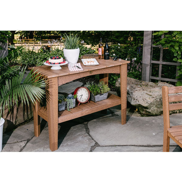 Counter Height Island Buffet Table Outdoor Table