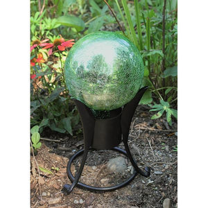 Crackle Glass Gazing Globes