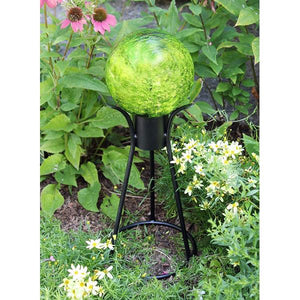 Crackle Glass Gazing Globes