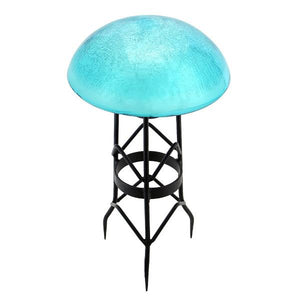 Crackle Glass Toadstool