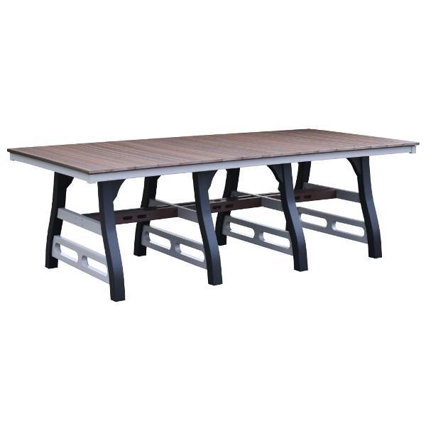 David Lewis 94” Manhattan Forge Dining Table