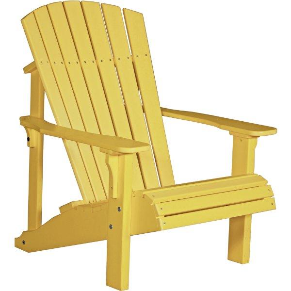 Deluxe Adirondack Chair Adirondack Chair Yellow