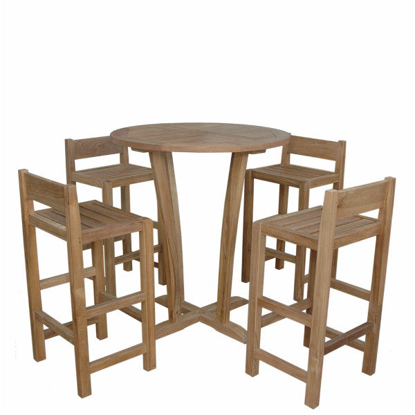 Descanso Sedona 5-Pieces Bar Table Bar Set