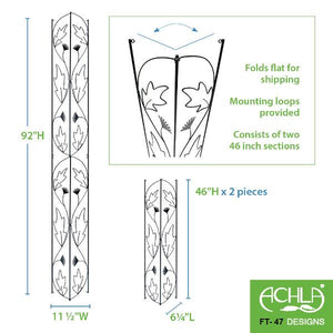 Downspout Garden Trellis Garden Trellis