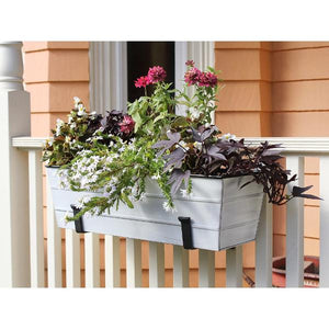 Flower Box with Wall Brackets Flower Box