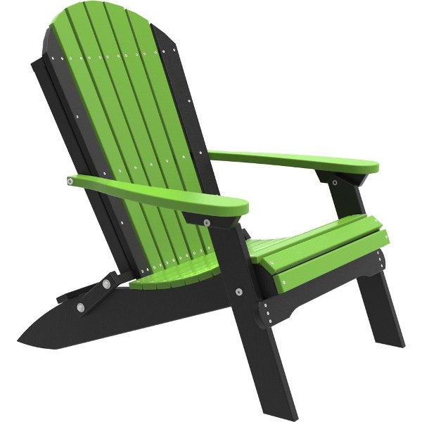 Folding Adirondack Chair Adirondack Chair Lime Green &amp; Black