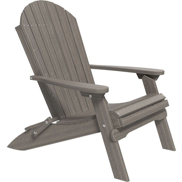 Folding Adirondack Chair Adirondack Chair Coastal Gray