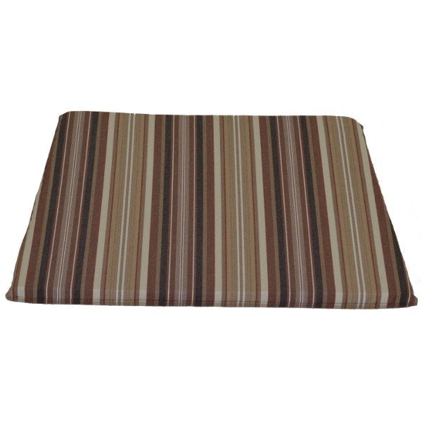 Full Chair Cushion Cushions &amp; Pillows Maroon Stripe