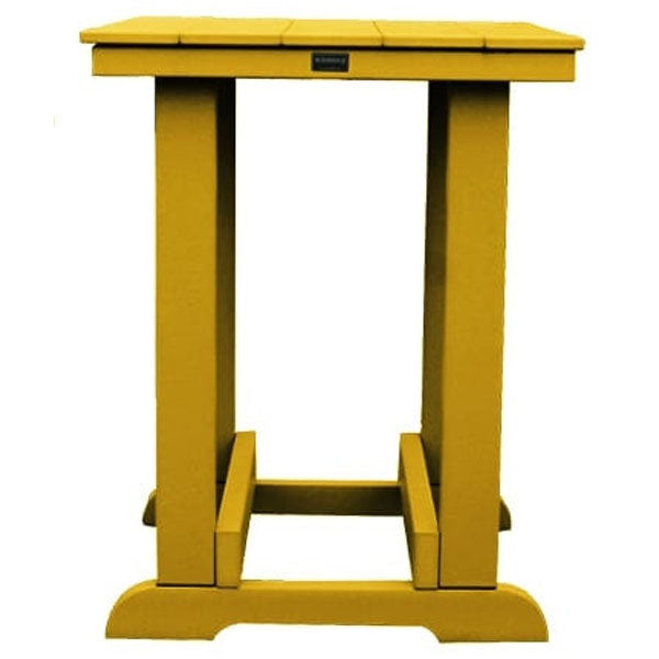Heritage Patio Table Outdoor Table Lemon Yellow