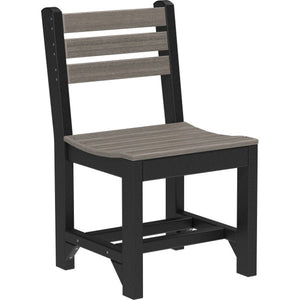 Island Side Chair Side Chair Coastal Gray & Black / Dining Height