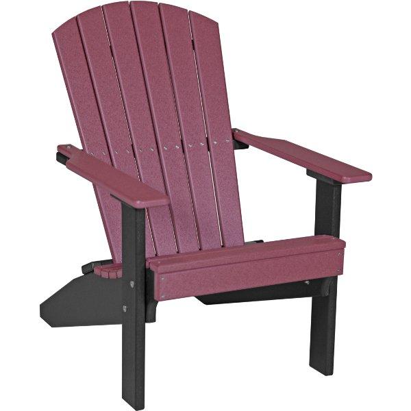 Lakeside Adirondack Chair Adirondack Chair Cherrywood &amp; Black