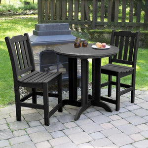 Lehigh 3pc Round Counter Height Outdoor Patio Dining Set Dining Set