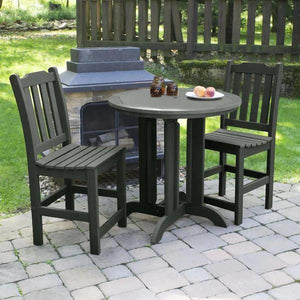 Lehigh 3pc Round Counter Height Outdoor Patio Dining Set Dining Set