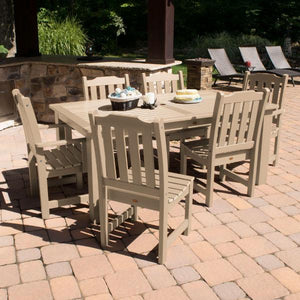 Lehigh 7pc Rectangular Outdoor Dining Set Dining Set