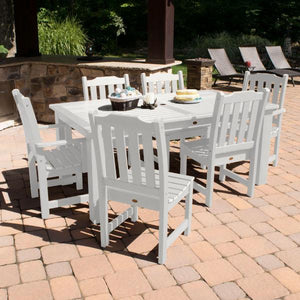 Lehigh 7pc Rectangular Outdoor Dining Set Dining Set