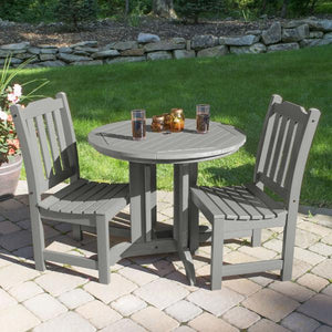 Lehigh Collection 3pc Round Patio Dining Set Dining Set