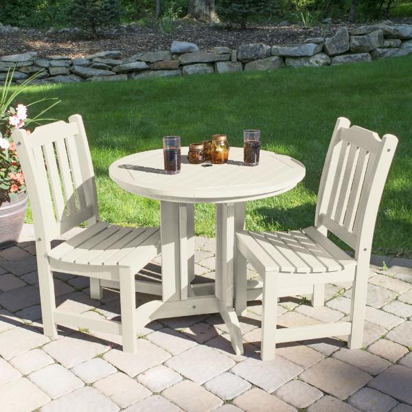 Lehigh Collection 3pc Round Patio Dining Set Dining Set