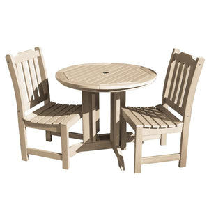 Lehigh Collection 3pc Round Patio Dining Set Dining Set