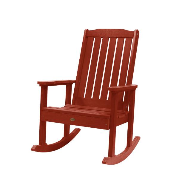 Lehigh Outdoor Rocking Chair Rocking Chair Rustic Red