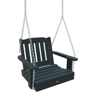 Lehigh Single Seat Swing Seat Swing Federal Blue