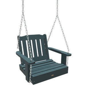 Lehigh Single Seat Swing Seat Swing Nantucket Blue