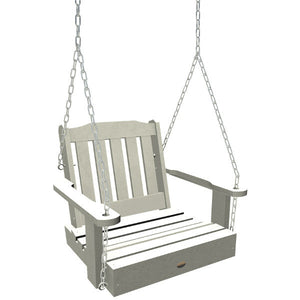 Lehigh Single Seat Swing Seat Swing White