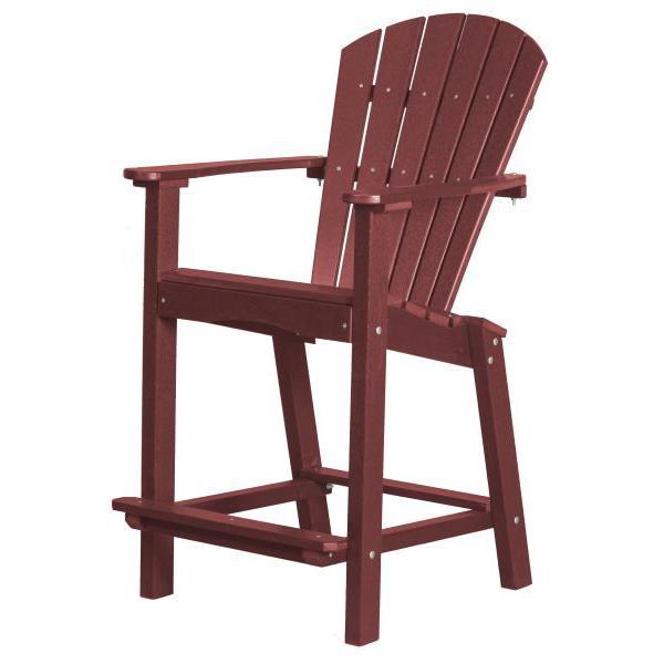 Little Cottage Co. Classic 30” High Dining Chair Dining Chair Cherry Wood