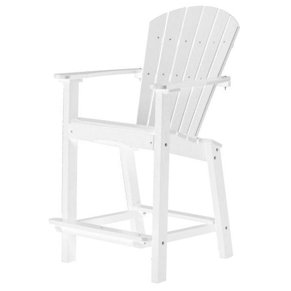 Little Cottage Co. Classic 30” High Dining Chair Dining Chair White
