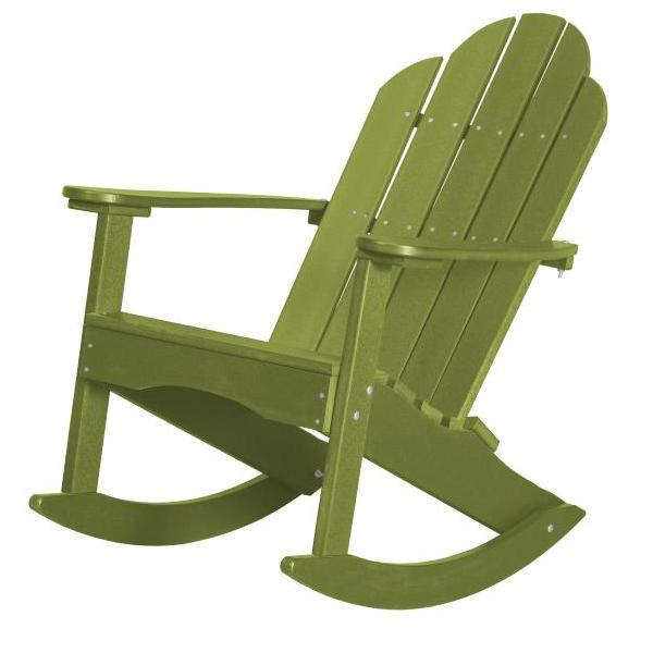 Little Cottage Co. Classic Adirondack Rocker Chair Lime Green