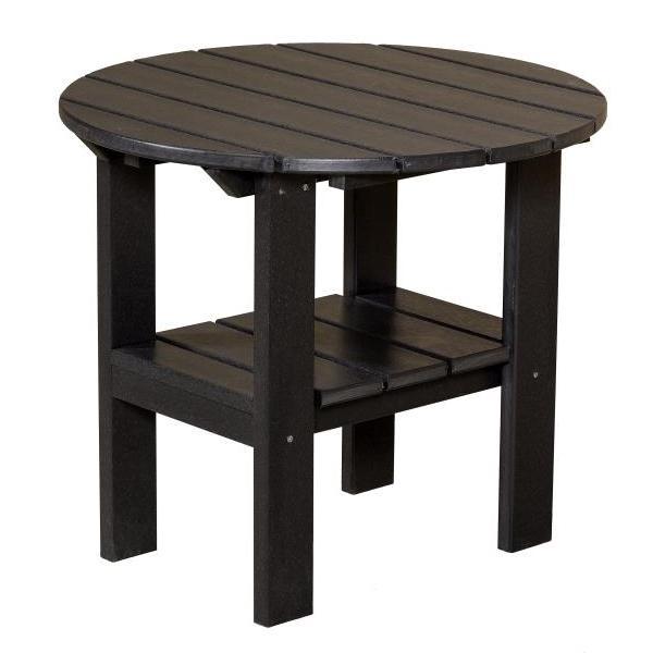 Little Cottage Co. Classic Round Side Table Side Table Black