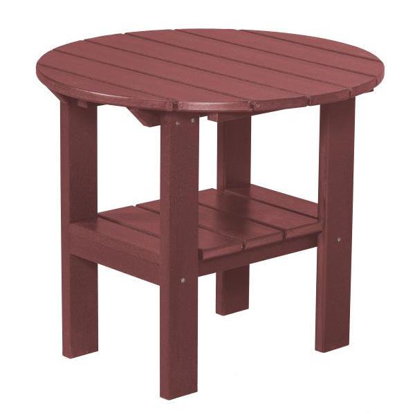 Little Cottage Co. Classic Round Side Table Side Table Cherry Wood